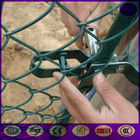 Wholesale price  Decorative Dark Green Pvc Coating Chain Link Fence