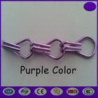 Purple & silver Fashionable Decorative Aluminium Double Hooks Chain Fly Screen Curtain
