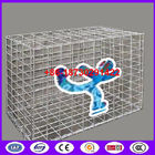 1 m high Professional Welded Wire Galfan Galvanised 75mm x 75mm Mesh Type Gabion for wall